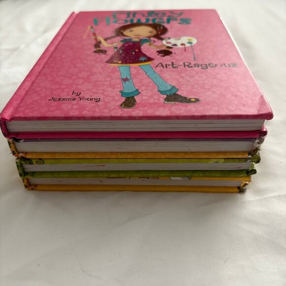 FINLEY FLOWERS by Jessica Young Picture Windows Books Lot 4 Hardcover Children's - Picture 4 of 7